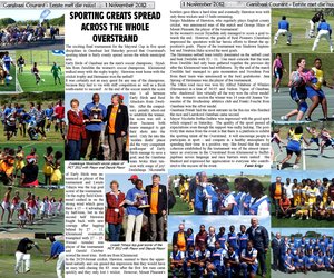 Sporting Greats Spread Across the whole Overstrand